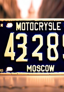 Дубликаты номера на мотоцикл заказать в Москве: безопасность и доступность